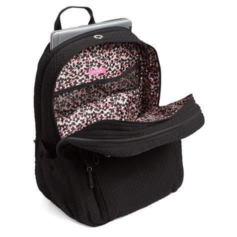 black vera bradley campus backpack.